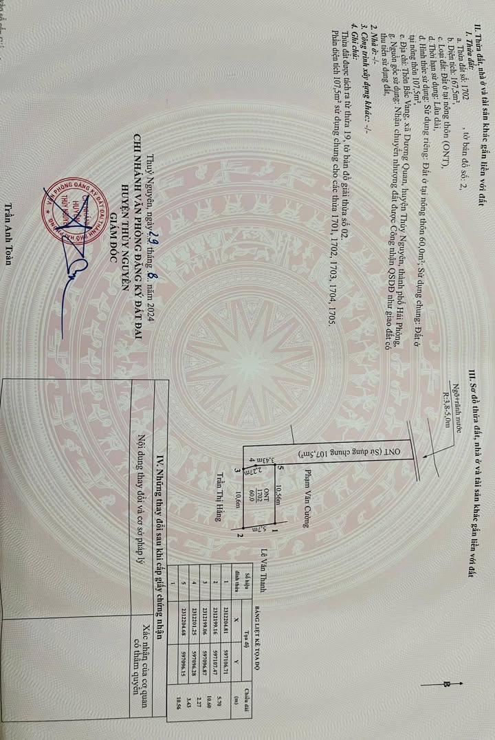 Đất nền Dương Quan 60m² giá 2.1 tỷ - Vị trí trung tâm, đầu tư sinh lời!