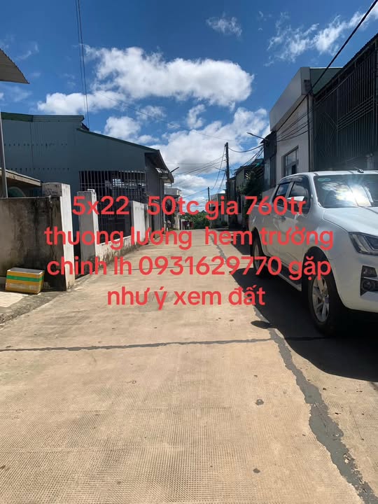 Đất nền Hẻm Lô 2 Trường Chinh 110m² chỉ 760 triệu - Chính chủ cần bán gấp!