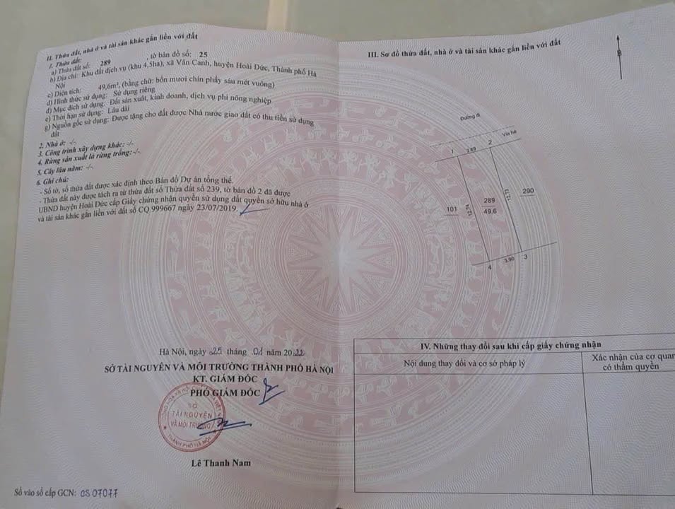 Đất nền Vân Canh 49.6m² giá 9.8 tỷ - Kinh doanh đỉnh cao ngay mặt tiền!