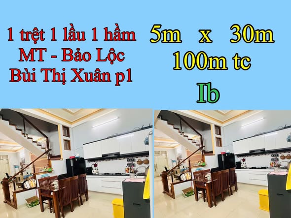 Nhà phố Bùi Thị Xuân Bảo Lộc 150m² - Chính chủ, giá thỏa thuận!