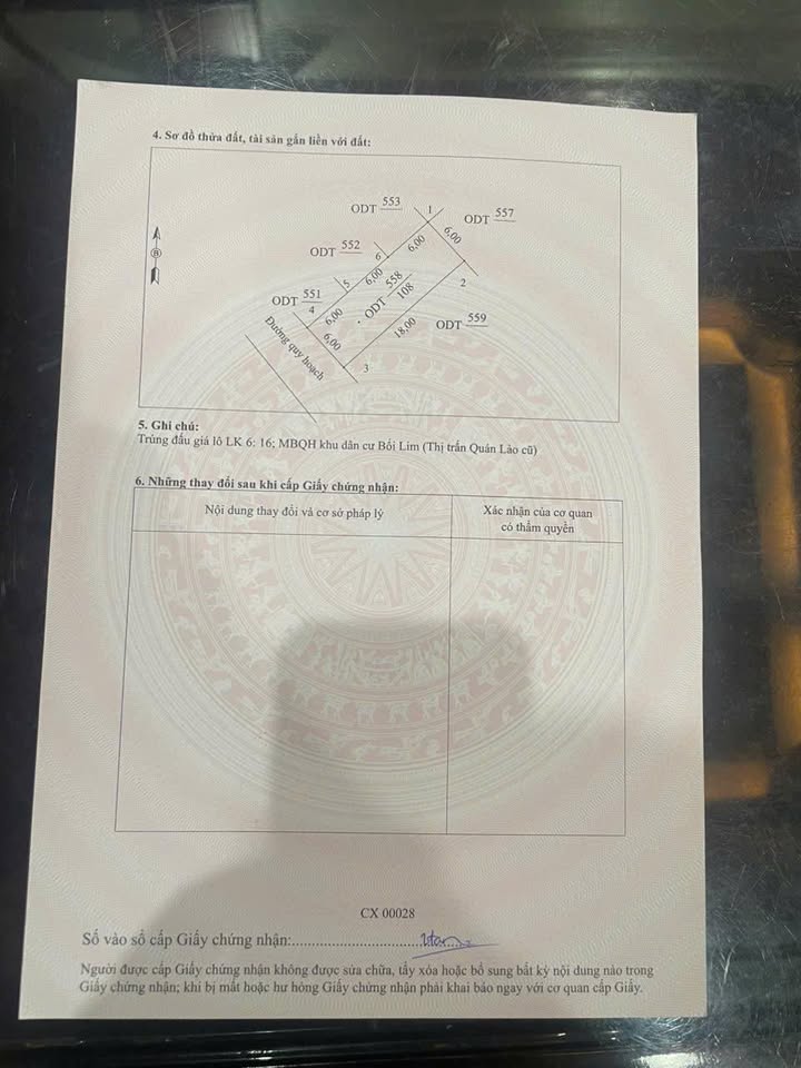 Đất nền Bối Lim, Quán Lào, Yên Định 108m² - Giá tốt đầu tư
