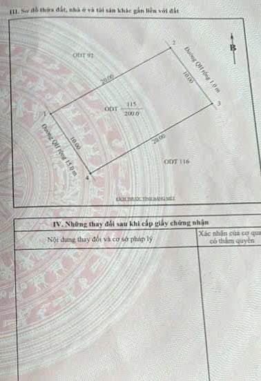 Đất nền Cửa Lò 200m² giá chỉ 4.3 tỷ - Mặt đường Lê Văn Miến thuận lợi