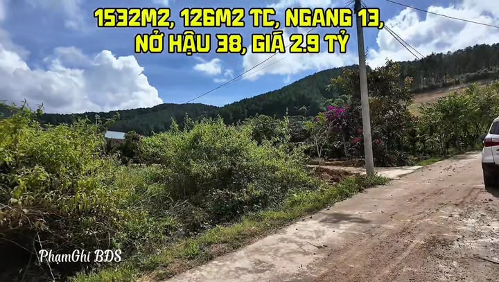 Đất nền Dự án Gia Lâm 2 Lâm Hà 1.532m² giá 2.9 tỷ - Cơ hội đầu tư hiếm có!