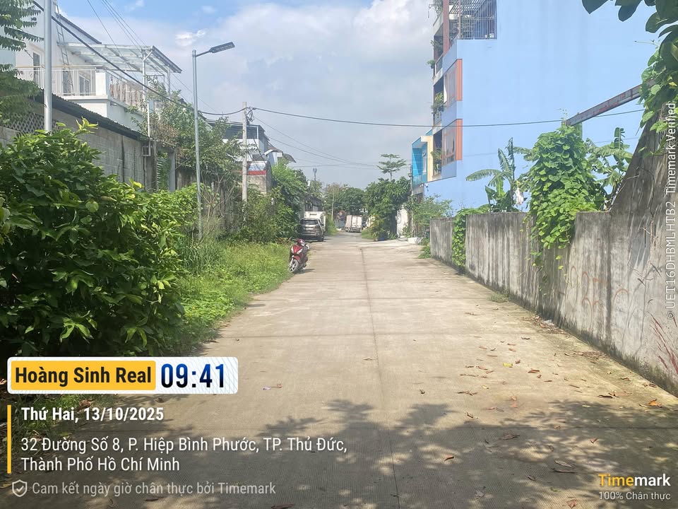 Lô đất hẻm xe hơi Hiệp Bình Phước 59.2m² giá 5 tỷ - Cơ hội đầu tư tuyệt vời!