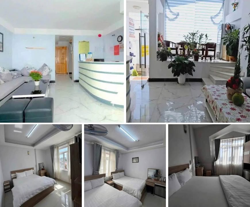 Khách sạn cho thuê 11 phòng tại Đà Lạt - Giá chỉ 25 triệu/tháng