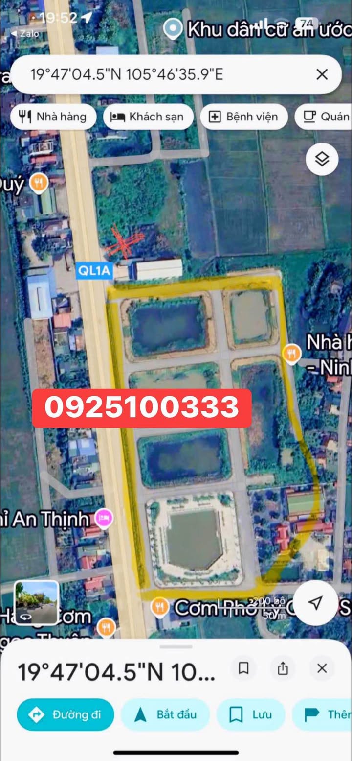 Đất nền mặt Quốc lộ 1A, Quảng Ninh 300m² giá 1.1 tỷ - Cơ hội đầu tư sinh lời!