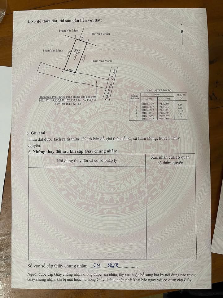 Đất thổ cư Lâm Động, Thủy Nguyên 58m² giá 1.05 tỷ - Sổ đỏ chính chủ, ô tô vào tận nơi!