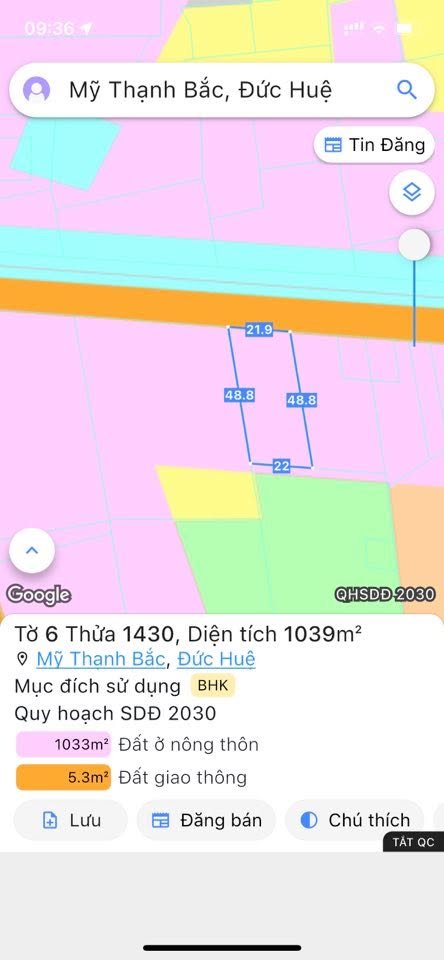Đất thổ cư 1200m² mặt tiền T19, xã Mỹ Thạnh Bắc, giá thỏa thuận - Cơ hội đầu tư hấp dẫn!