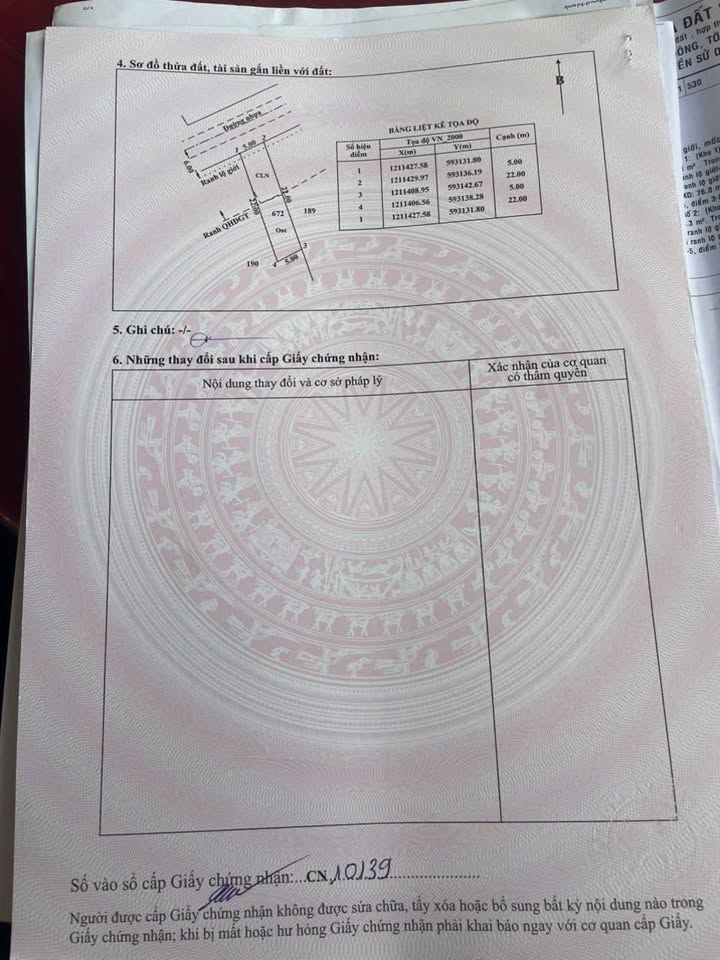 Đất nền Tân Thạnh Đông 110m² giá 2.1 tỷ - Sổ đỏ chính chủ