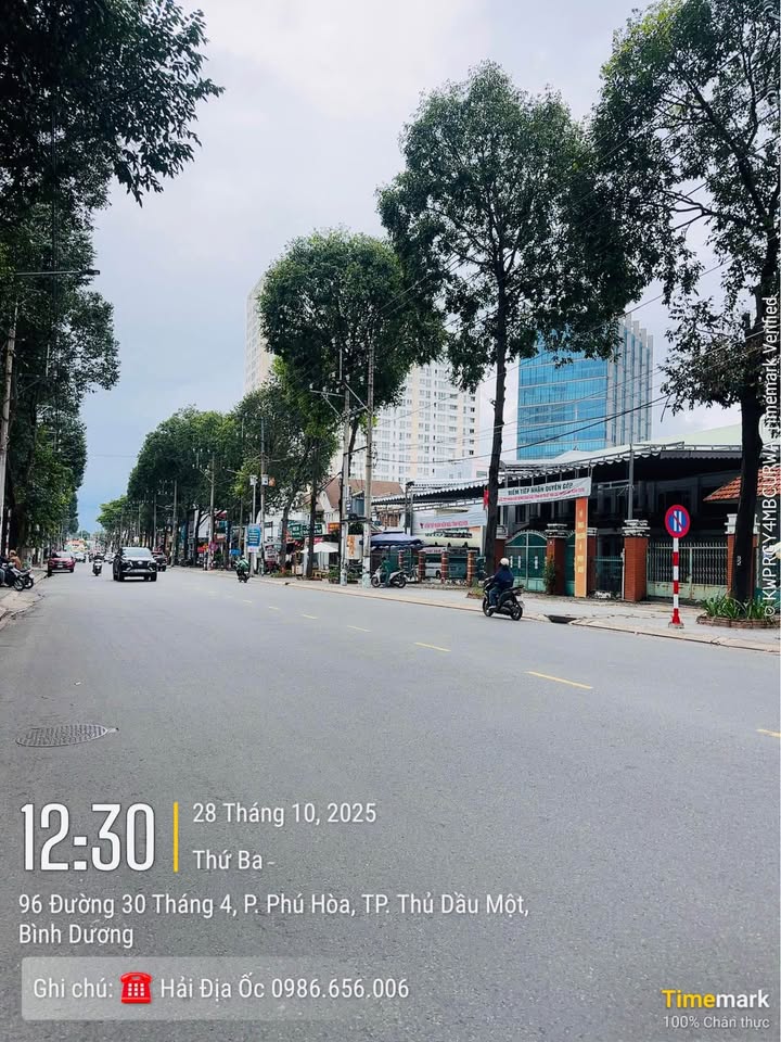 Đất nền Thủ Dầu Một 129m² giá 5 tỷ - Vị trí đắc địa, gần công viên