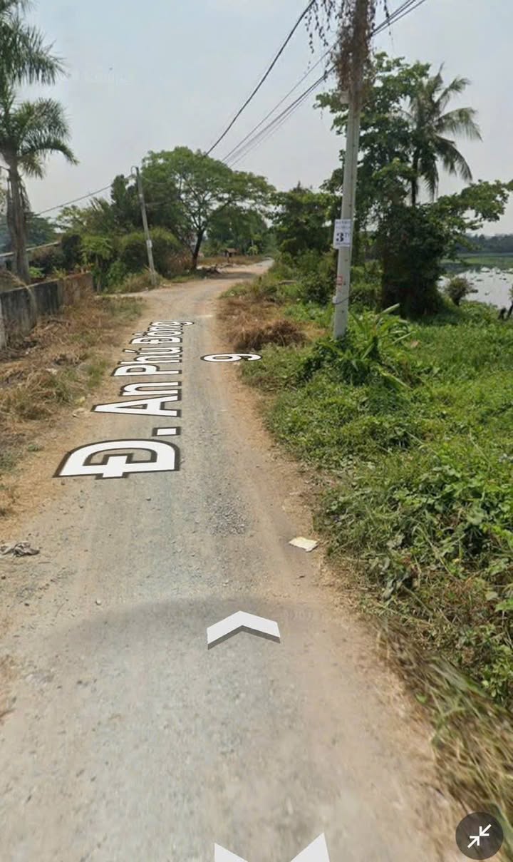 Đất bán An Phú Đông 96m² giá 9.8 tỷ - Đường ven sông, hướng Tây