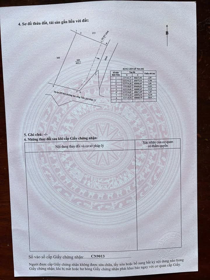 Đất nền đường tỉnh 862 Gò Công Đông 443m² giá 750 triệu - Cơ hội đầu tư không thể bỏ lỡ!