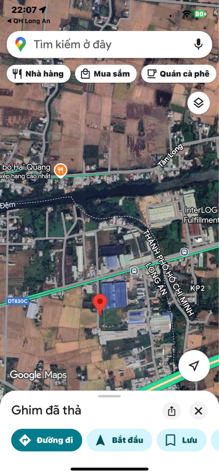 Đất thổ cư 2000m² xã Mỹ Yên, Bến Lức - Đầu tư sinh lời tuyệt vời!