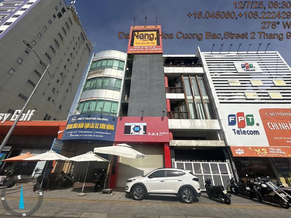Nhà mặt tiền đường 2/9, Quận Hải Châu, Đà Nẵng 125m² giá 17.5 tỷ - Đầu tư sinh lời ngay!