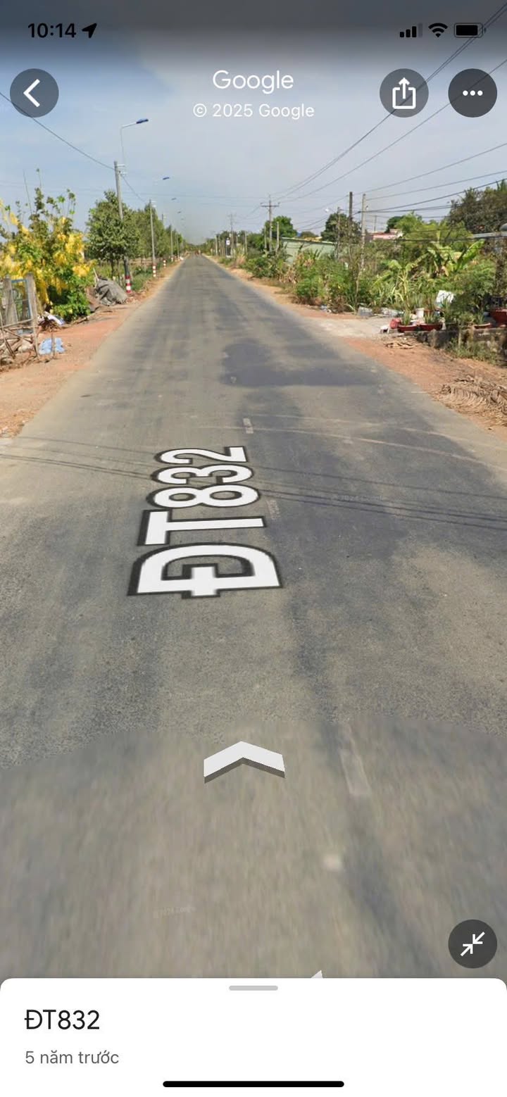 Đất thổ cư Bình Trinh Đông, Tân Trụ 1025m² giá 3.2 tỷ - Sổ đỏ chính chủ!