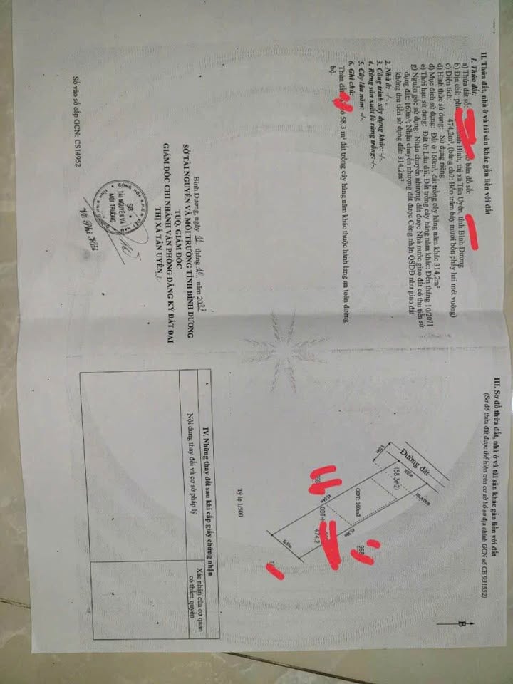 Đất nền Khánh Bình Tân Uyên 4961m² giá 5 tỷ - Cơ hội đầu tư sinh lời!