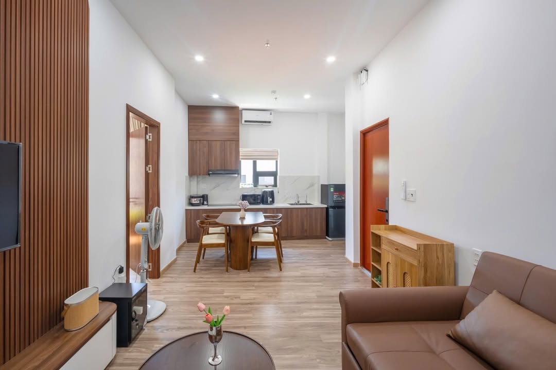 Căn hộ 1 phòng ngủ đường Hồ Xuân Hương 14.5 triệu - Gần biển Mỹ Khê