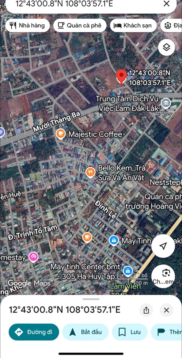 Đất nền dự án Tân Lợi Buôn Ma Thuột 120m² giá chỉ 2.2 tỷ - Đầu tư sinh lời ngay!