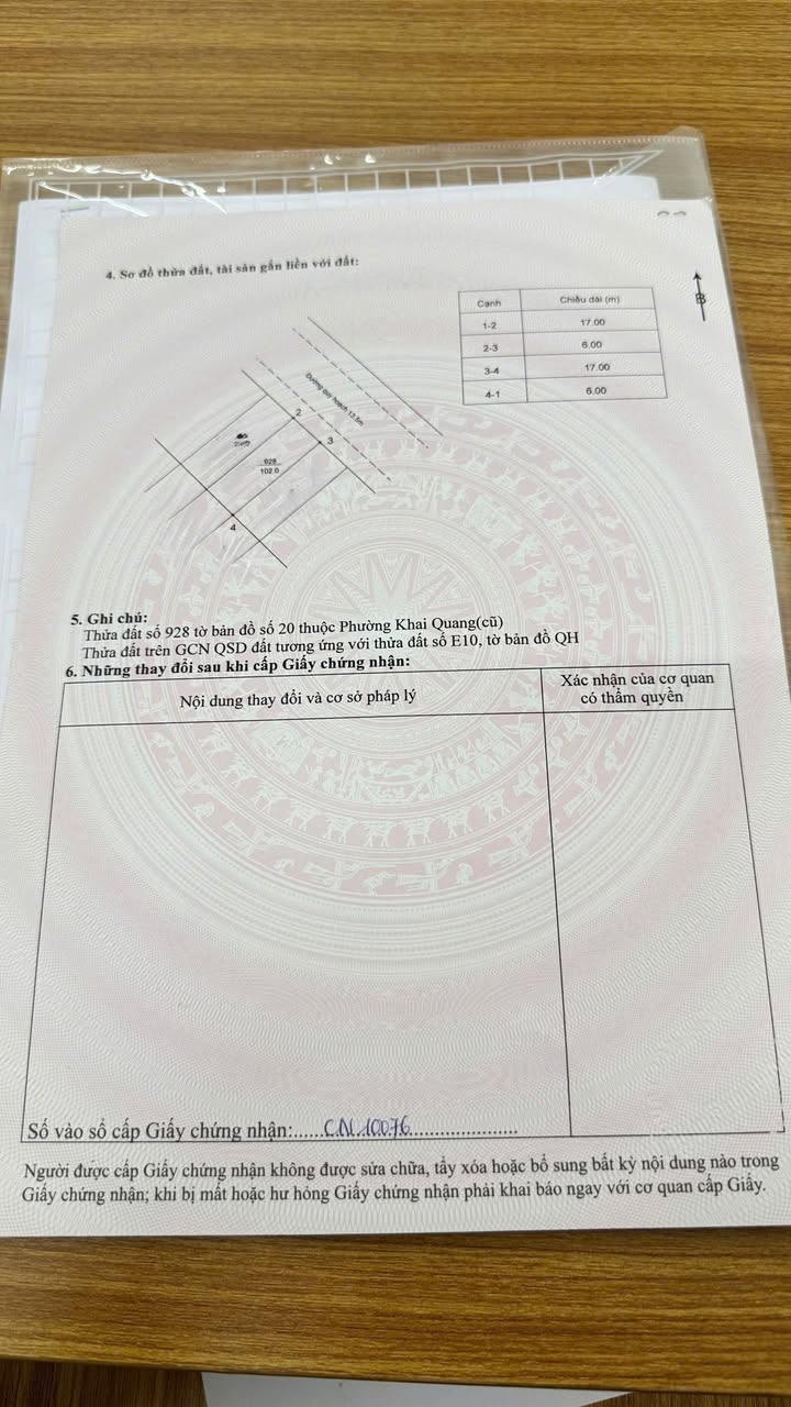 Đất nền Khu Hàn Lữ, Vĩnh Yên 102m² giá chỉ 3.5 tỷ - Cơ hội đầu tư lý tưởng!