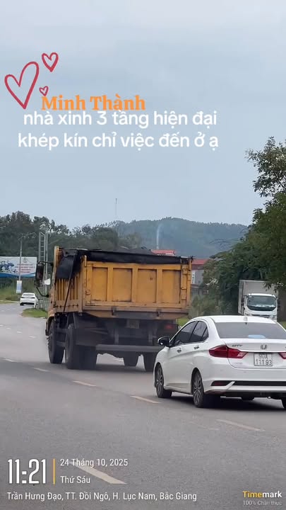 Nhà 3 Tầng Đẹp tại Lục Nam, Bắc Giang - Diện tích 81m², Giá 4.7 Tỷ - Đầu Tư Sinh Lời!