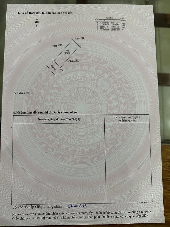 Đất nền phường Tây Hiếu 172m² giá 400 triệu - Sổ đỏ chính chủ