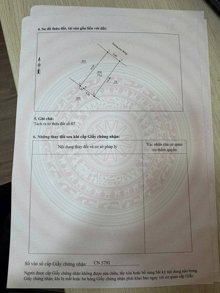 Đất nền Khu Phố 6A, Nông Trang, 77m² giá 3 tỷ - Giao thông thuận lợi