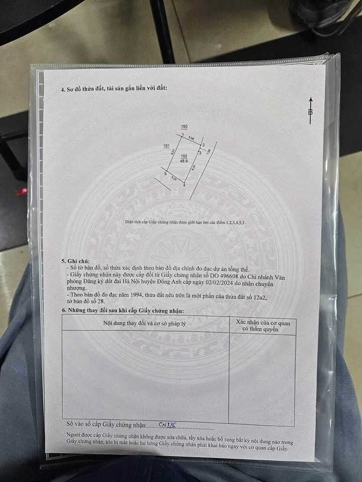 Đất nền thôn Phú Liễn, Đông Anh 77m² giá chỉ 4.41 tỷ - Pháp lý rõ ràng, sổ đỏ chính chủ!