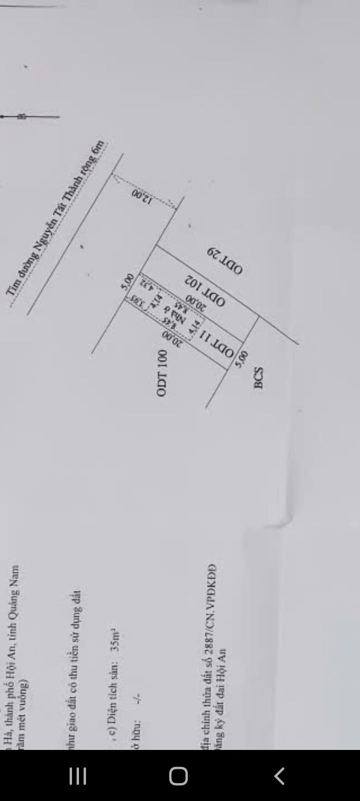 Đất nền Hội An 100m² giá 3 tỷ - Pháp lý rõ ràng, sẵn sàng giao dịch!