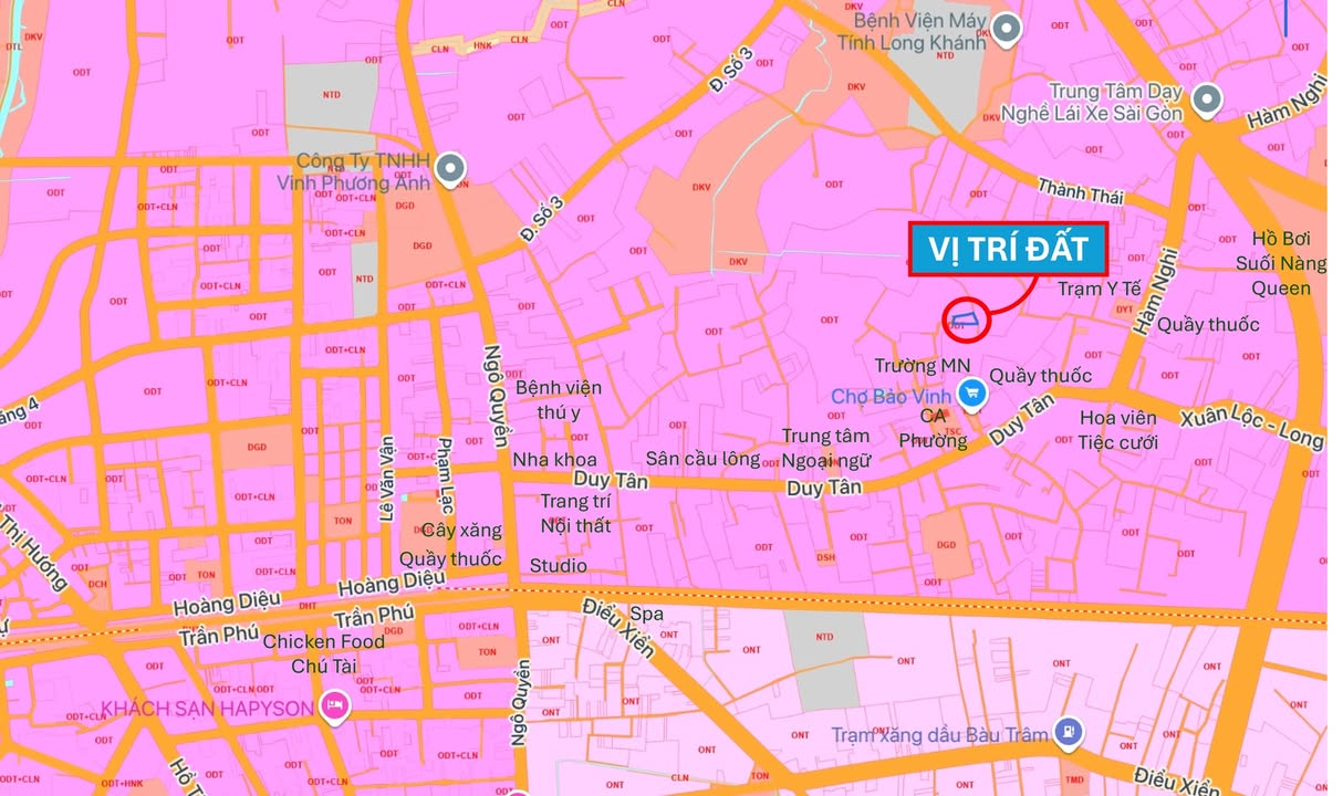 Đất nền 100m² hẻm Công an Phường, Bảo Vinh - Giá dưới 1 tỷ, pháp lý rõ ràng!