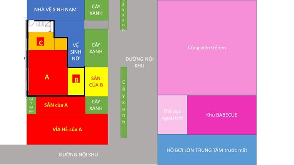 Cho thuê shophouse tại chung cư PICITY 37m² giá 5,5 triệu - Khu vui chơi đông đúc!