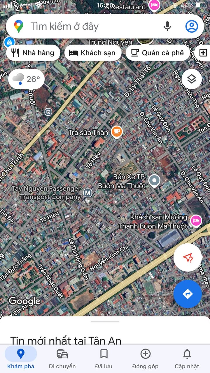 Đất thổ cư 276m² đường Lý Tự Trọng, Tân An giá 8 tỷ - Cơ hội đầu tư tốt!