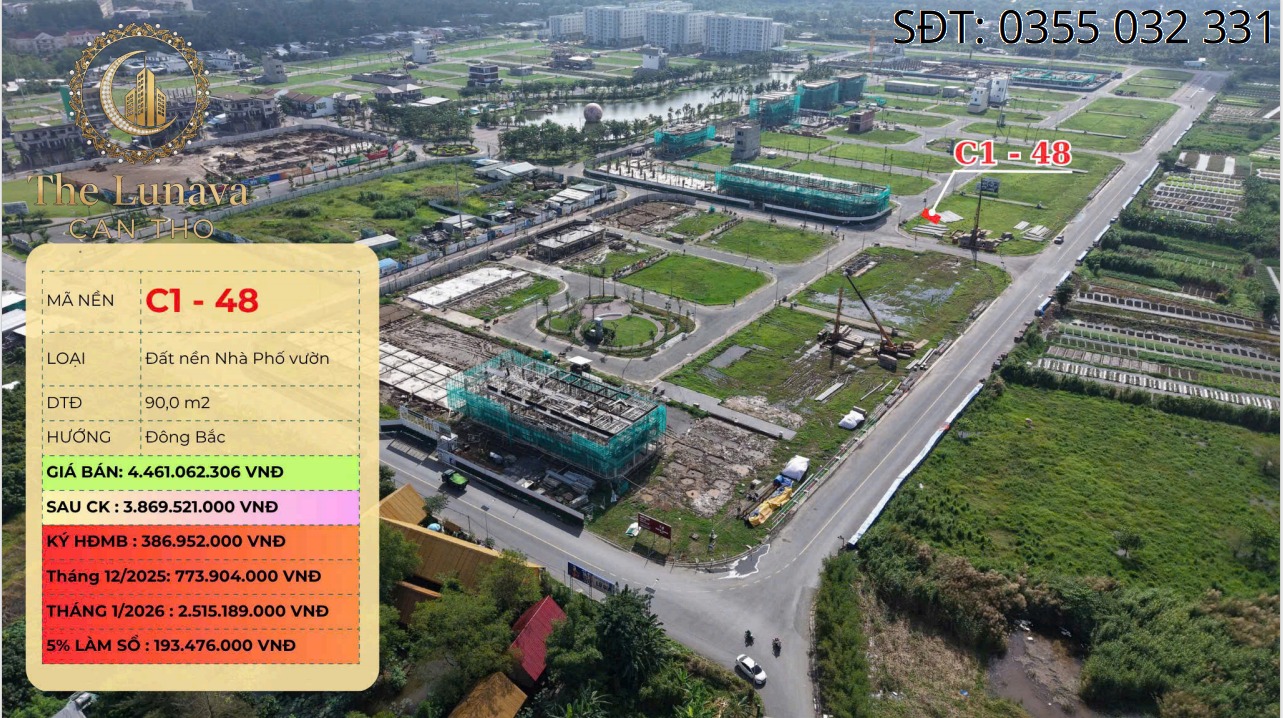 Đất nền Nam Long II Central Lake 90m² - Đầu tư sinh lời bền vững!