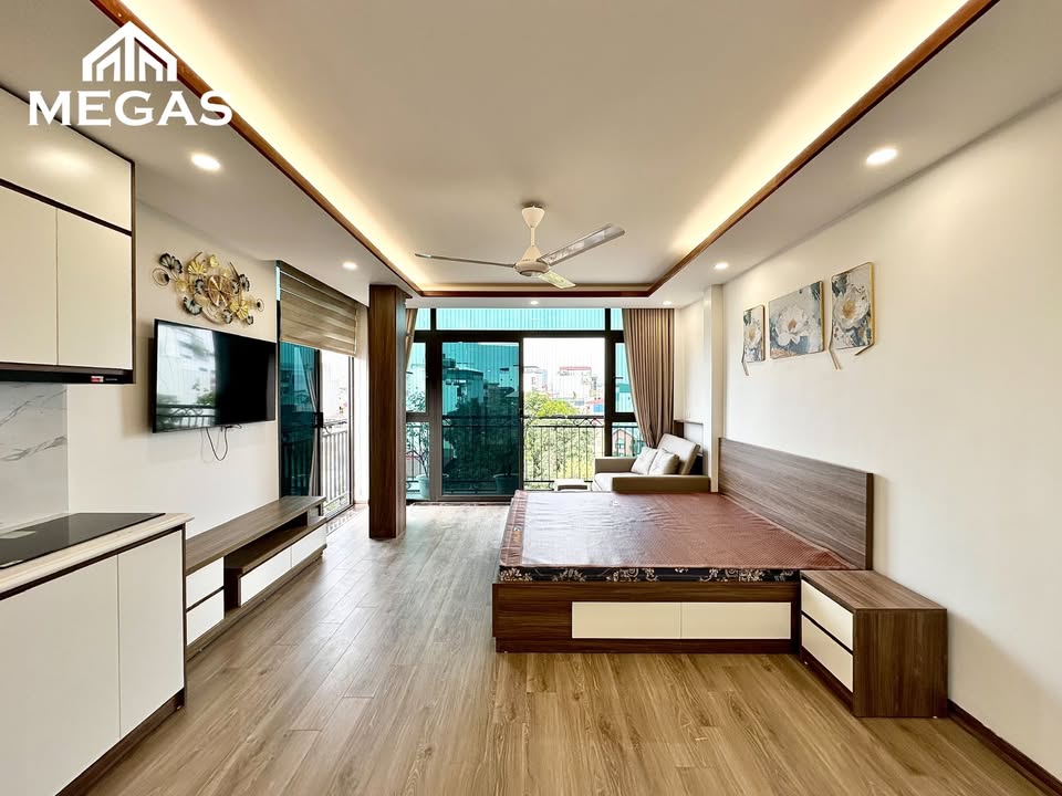 Cho thuê phòng studio cao cấp phố Đồng Cổ, Ba Đình - Full nội thất, giá chỉ 6 triệu/tháng!