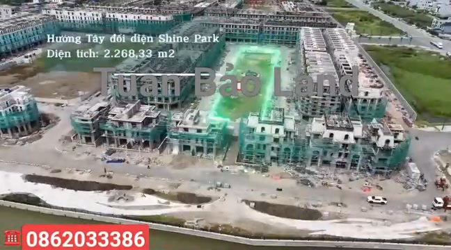 Biệt thự LKV1-08 Hải Phòng 198m² giá 2x tỷ - Mặt tiền view sông Hòn Ngọc