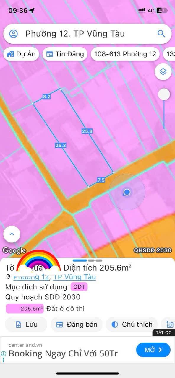 Nhà cấp 4 Phường Phước Thắng Vũng Tàu 205m² giá 6.353 tỷ - Cơ hội đầu tư tuyệt vời!