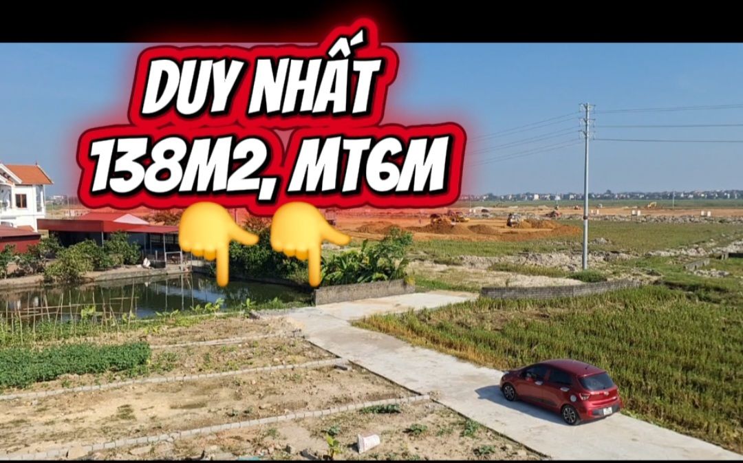 Đất nền Danh Thắng, Hiệp Hòa 138m² giá 1.75 tỷ - Cơ hội đầu tư sinh lời!
