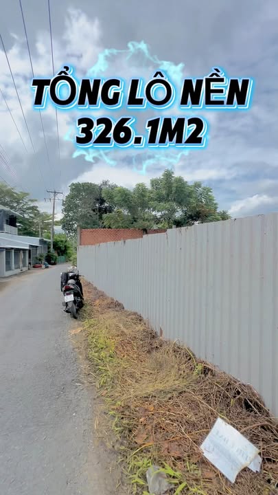 Đất nền mặt tiền Rạch Trạm Bơm Mỹ Hòa, Long Xuyên 326.1m² giá 3 tỷ - Đầu tư sinh lời!