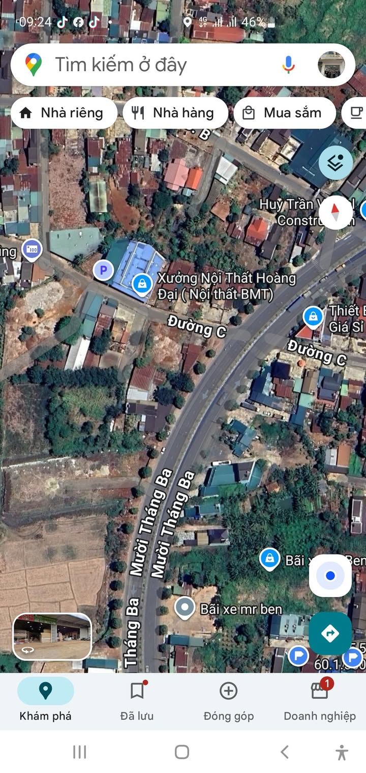 Đất nền Cư Êbur, Buôn Ma Thuột 105m² giá 1.65 tỷ - Gần siêu thị GO chỉ 100m!