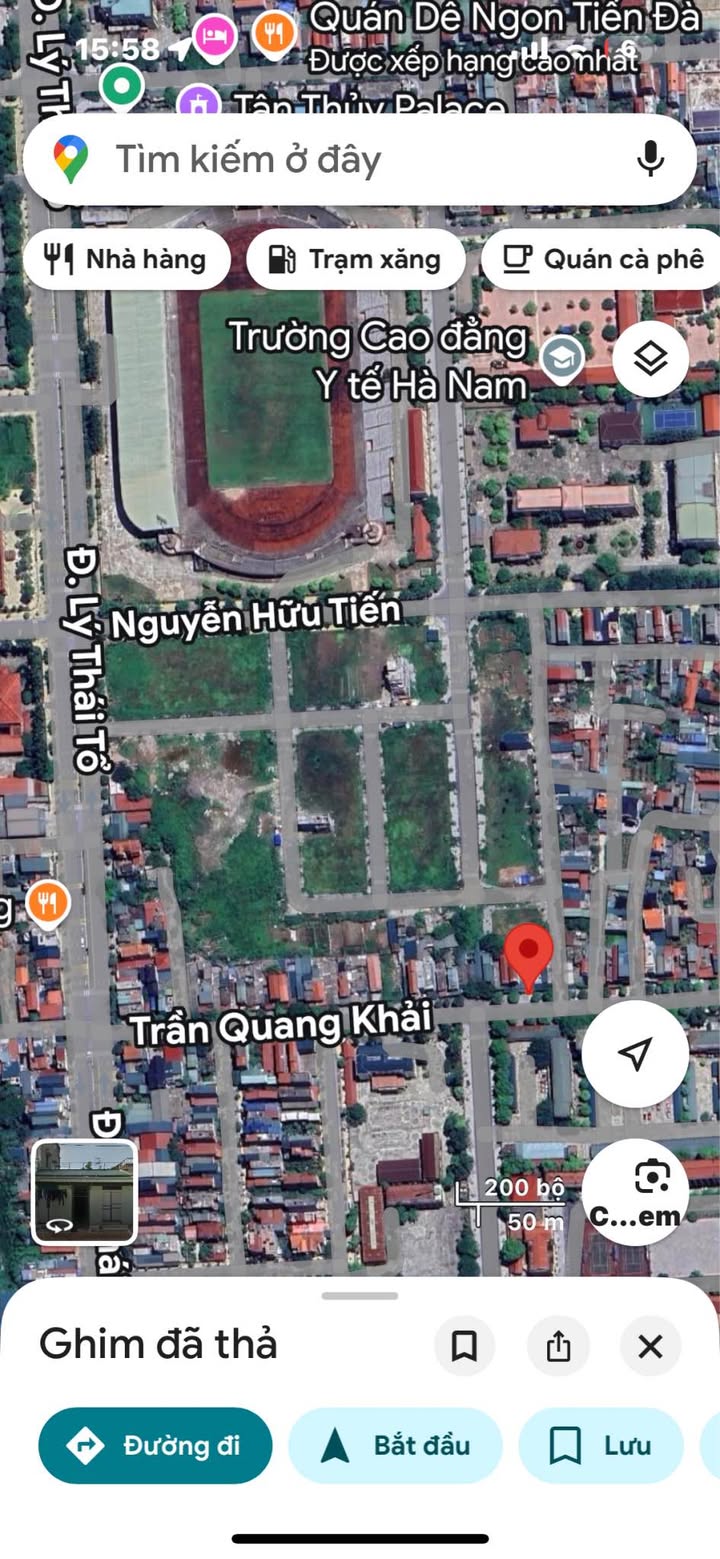 Đất nền mặt đường Trần Quang Khải, Phủ Lý 100m² giá 4.9 tỷ - Kinh doanh sầm uất!