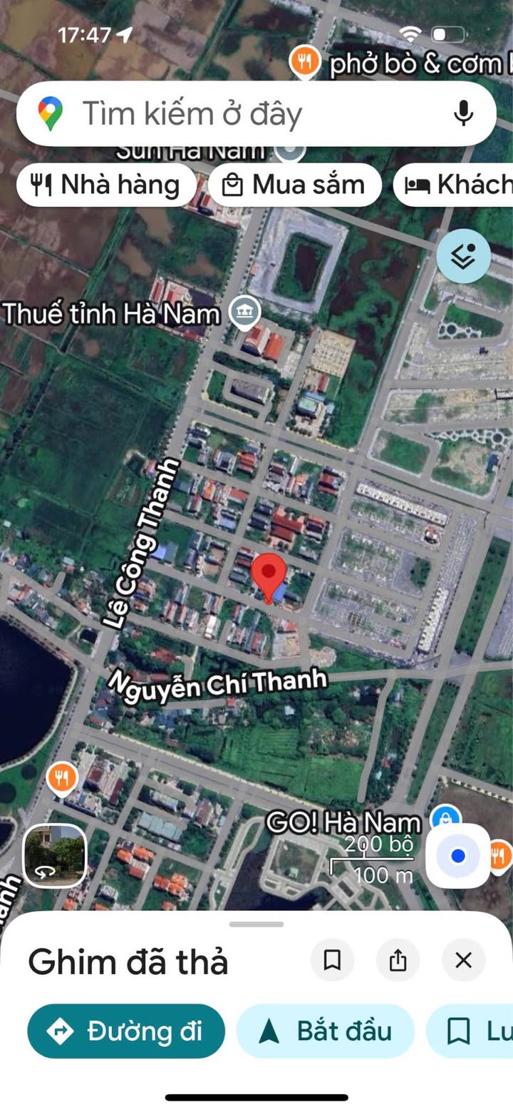 Đất nền đường Lê Công Thanh, Phủ Lý 89m² giá chỉ 70 triệu - Cơ hội đầu tư tuyệt vời!