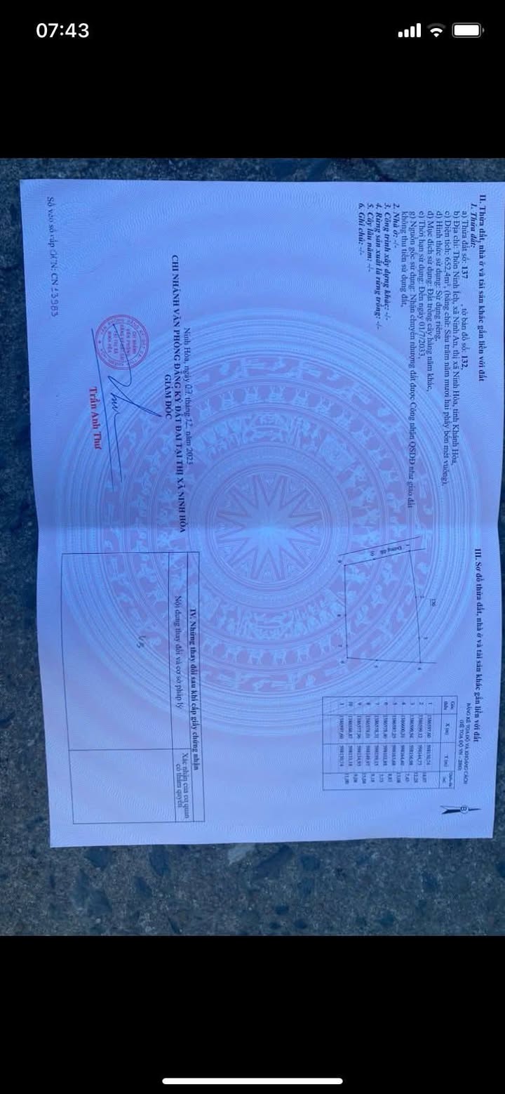 Đất nền Ninh An, Ninh Hòa 650m² giá 900 triệu - Đầu tư sinh lời ngay!