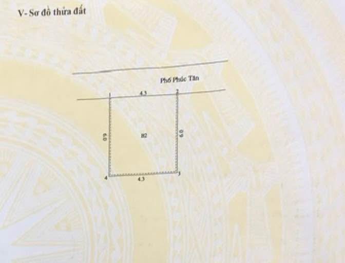 Nhà mặt phố Phúc Tân, Hoàn Kiếm 27m² giá 8.3 tỷ - Lô góc 3 mặt thoáng!