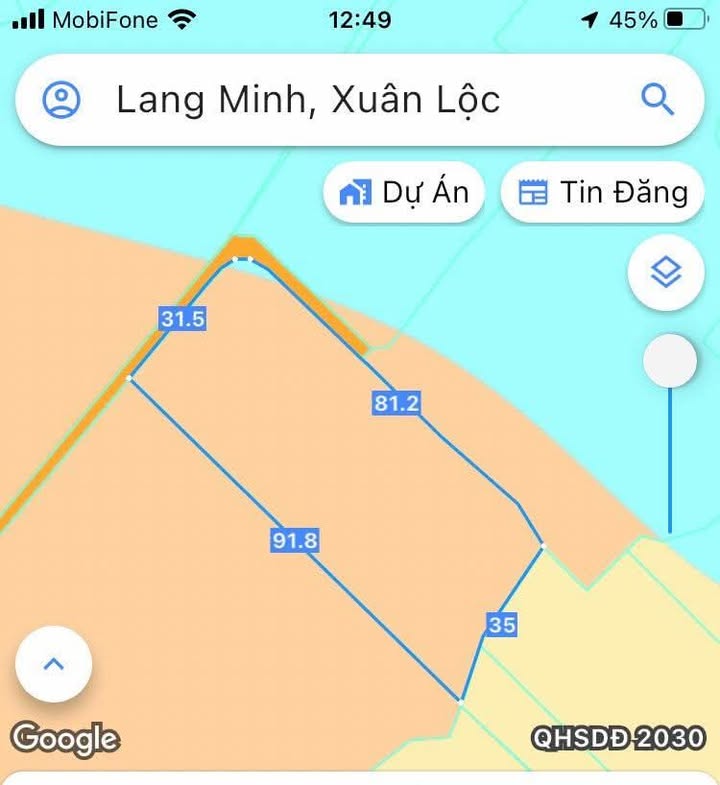 Đất nền Lang Minh 3600m² giá 1.08 tỷ - Cơ hội đầu tư tuyệt vời!