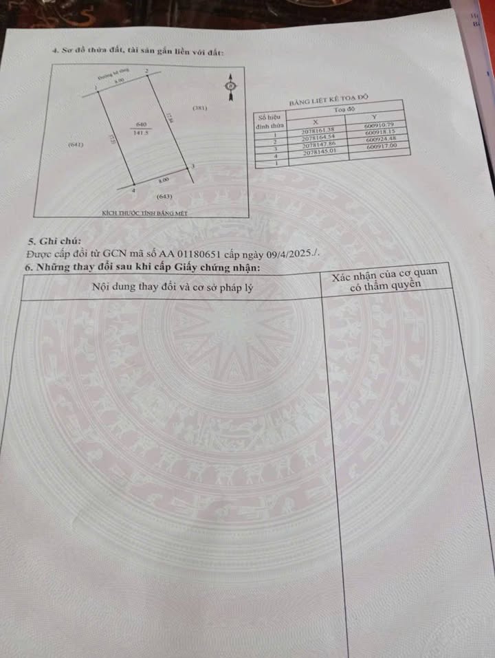 Đất nền Cửa Lò 142m² giá 1.6 tỷ - Pháp lý rõ ràng, đầu tư sinh lời!
