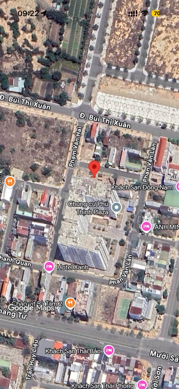 Đất thổ cư 800m² mặt tiền đường Phạm Văn Hai, Phan Rang - Cơ hội đầu tư tuyệt vời!