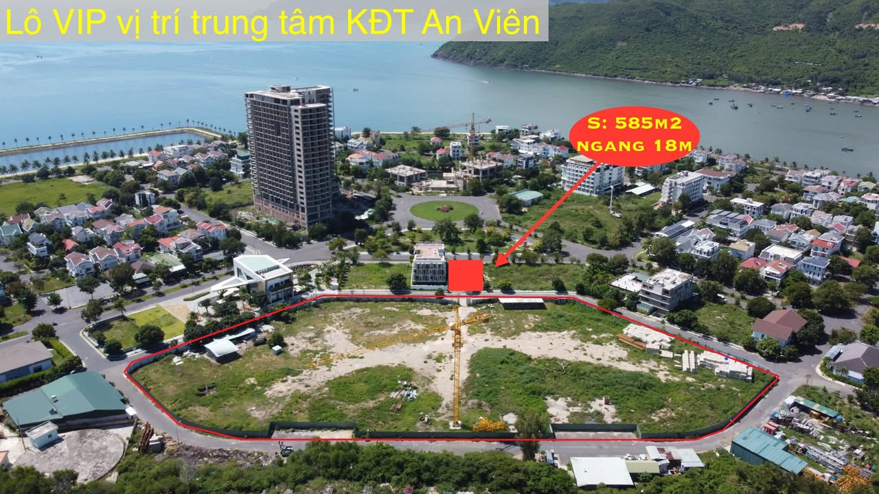 Đất nền 2 mặt tiền KĐT An Viên Nha Trang 585m² giá 52.65 tỷ - Đầu tư sinh lời ngay!