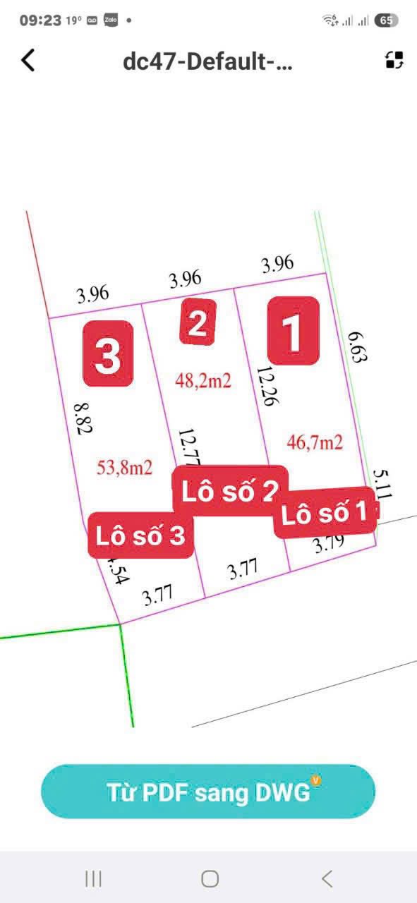 Đất mặt tiền kinh doanh Phù Khê, Từ Sơn 46m² giá 3 tỷ - Đầu tư sinh lời ngay!