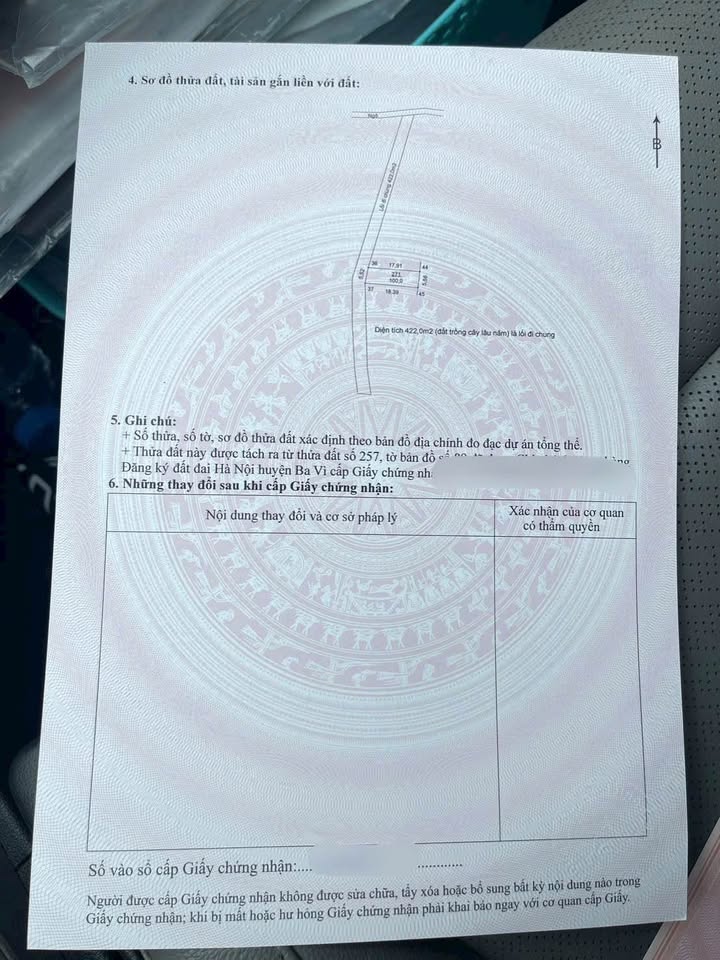 Đất thổ cư Cẩm Lĩnh, Ba Vì 100m² giá 700 triệu - Sổ hồng chính chủ ngay!