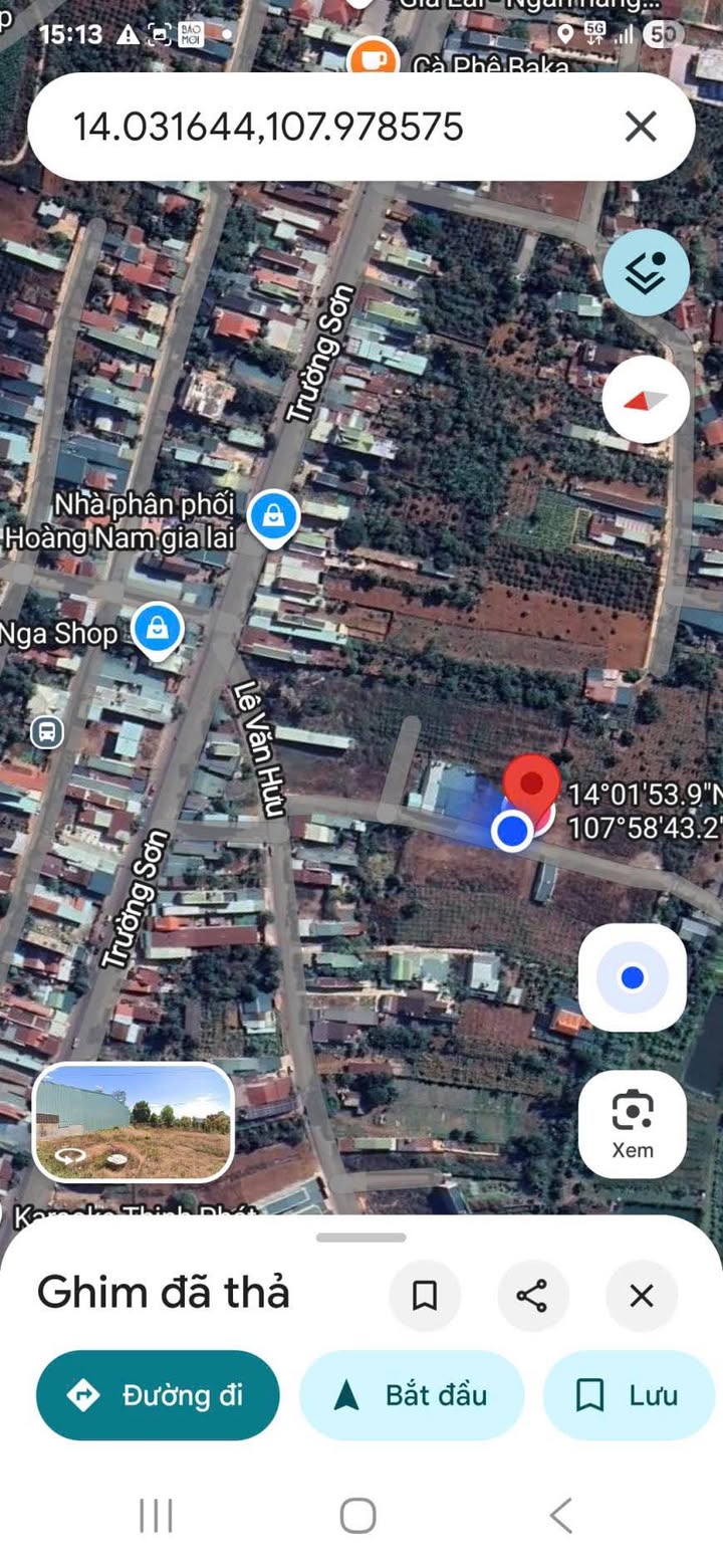 Đất nền hẻm o1 Lê Văn Hưu, phường Thống Nhất, 123m² giá 800 triệu - Cơ hội đầu tư tuyệt vời!