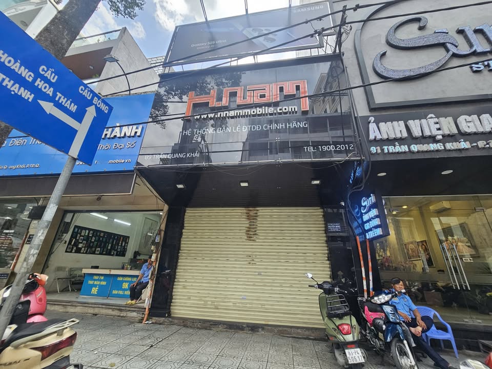 Cho thuê mặt tiền Trần Quang Khải, Quận 1 - 100m² giá 60 triệu - Nhà đẹp, vị trí đắc địa!